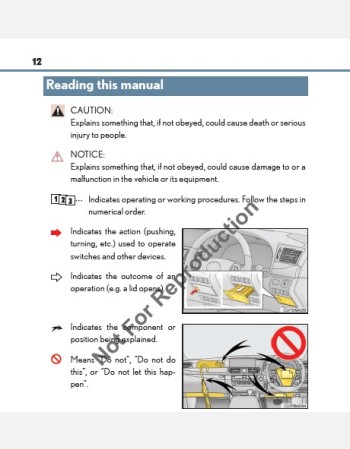 lexus ls 460 2012-2013 owners manual
